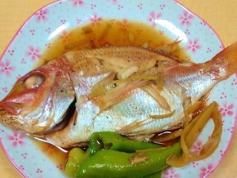 【魚の煮つけ】連小鯛の煮つけ